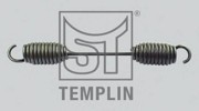 Пружина, тормозная колодка 030800241980 TEMPLIN