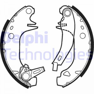 Комплект тормозных колодок LS1441 DELPHI