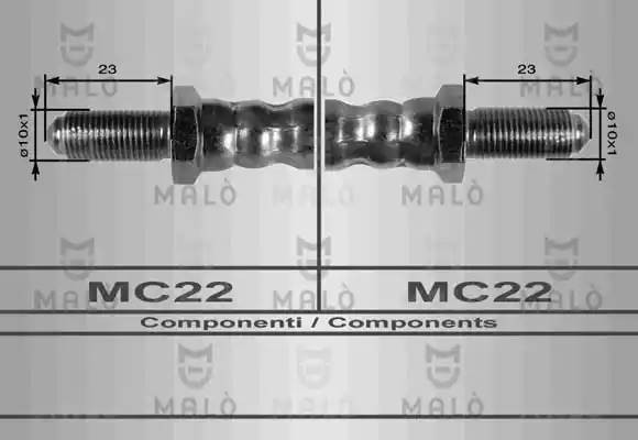 Тормозной шланг 8472 MALO