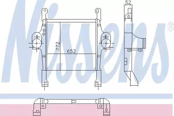 Интеркулер 97046 NISSENS
