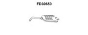Глушитель выхлопных газов конечный FD30650 VENEPORTE