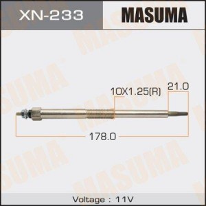 Свеча накаливания XN-233 MASUMA
