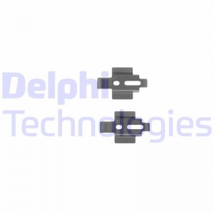 Комплектующие, колодки дискового тормоза LX0221 DELPHI