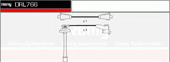 Ккомплект проводов зажигания DRL766 DELCO REMY