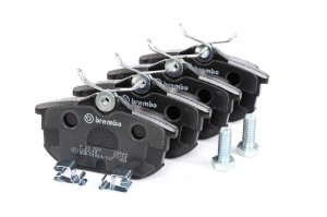 Комплект тормозных колодок, диско P54023 BREMBO