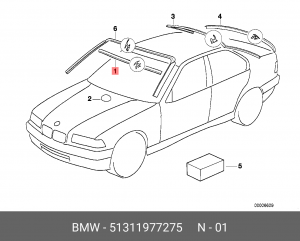 Щиток 51 31 1 977 275 BMW