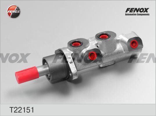 Цилиндр тормозной главный T22151 FENOX