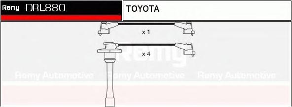 Ккомплект проводов зажигания DRL880 DELCO REMY