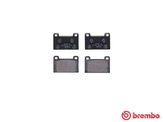 Комплект тормозных колодок, диско P 85 006 BREMBO