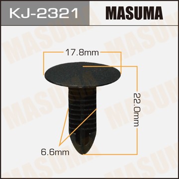 Клипса крепежная KJ2321 MASUMA