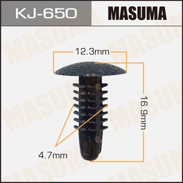 Клипса крепежная KJ650 MASUMA