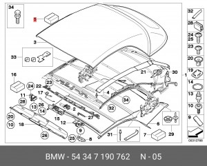 Деталь 54 34 7 190 762 BMW