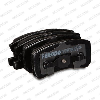 Комплект тормозных колодок, диско FDB1604 FERODO
