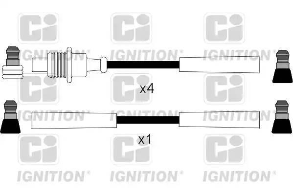 Ккомплект проводов зажигания XC254 QUINTON HAZELL