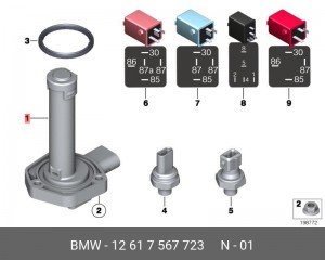 Датчик уровня масла 12 61 7 567 723 BMW