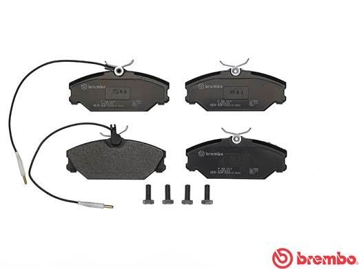 Комплект тормозных колодок, диско P68014 BREMBO