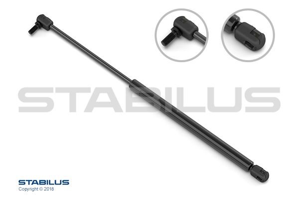 Упругий элемент, крышка багажника / помещения для груза 1665BU STABILUS