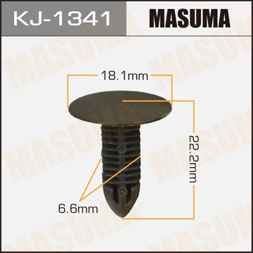 Клипса крепежная KJ1341 MASUMA