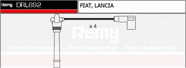 Ккомплект проводов зажигания DRL692 DELCO REMY