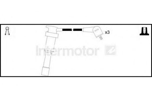 Ккомплект проводов зажигания 73826 STANDARD