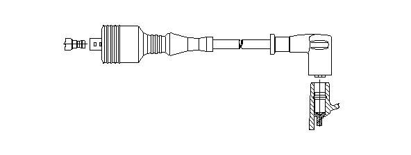 Провод зажигания 66966 BREMI