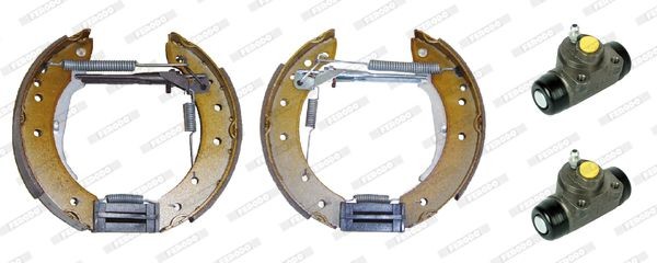 Комплект тормозных колодок FMK239 FERODO