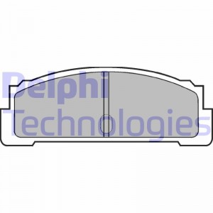 Комплект тормозных колодок, диско LP29 DELPHI