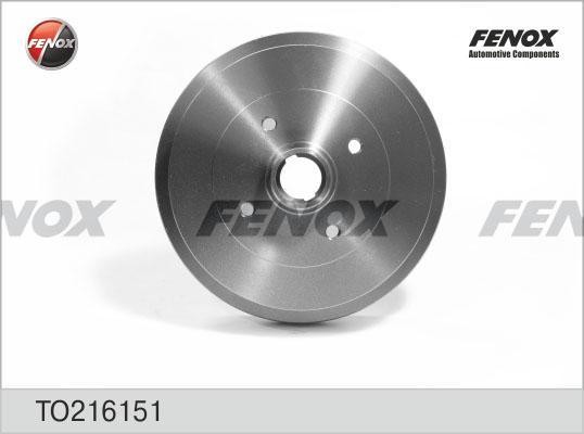 Барабан тормозной TO216151 FENOX