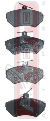 Колодки тормозные дисковые AKD-1035 AKYOTO