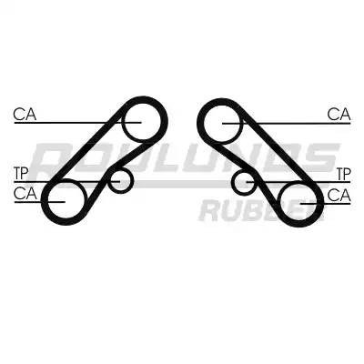 Ремень ГРМ RR1070 ROULUNDS RUBBER