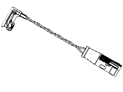 Сигнализатор, износ тормозных колодок 68013 762AA CHRYSLER