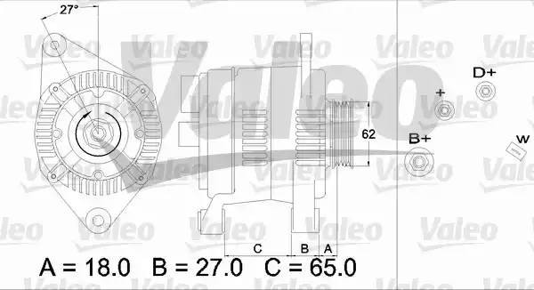 Стартер 436468 VALEO PHC