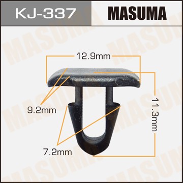 Клипса крепежная KJ337 MASUMA