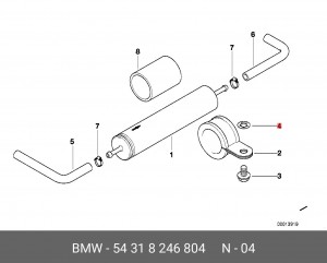Деталь 54 31 8 246 804 BMW