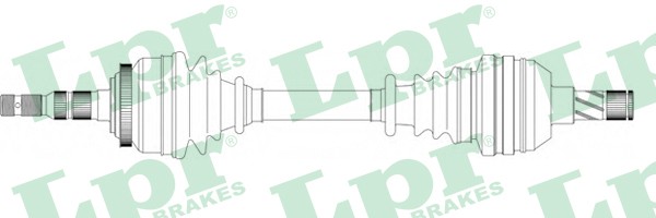Приводной вал DS37087 LPR