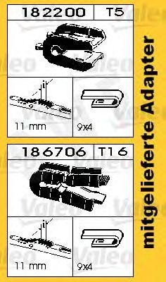 Щетка стеклоочистителя 116610 SWF