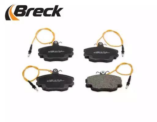 Комплект тормозных колодок, диско 214600070210 BRECK