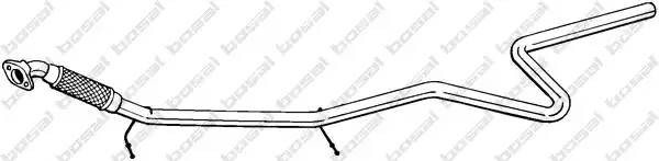 Выпускной трубопровод 965-129 BOSAL