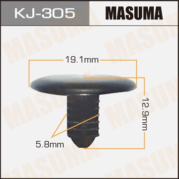Клипса крепежная KJ305 MASUMA