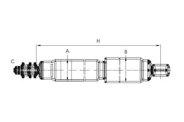 Амортизатор Z 2098 SCT