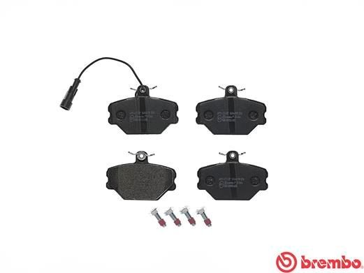 Комплект тормозных колодок, диско P23044 BREMBO