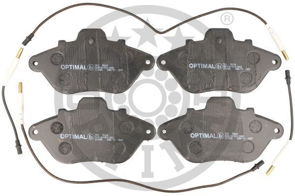 Комплект тормозных колодок, диско 9624 OPTIMAL