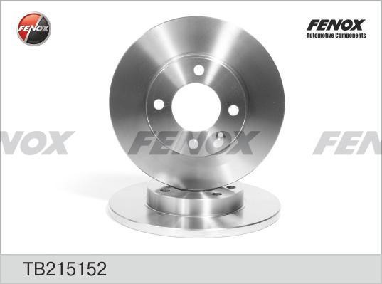 Диск тормозной TB215152 FENOX