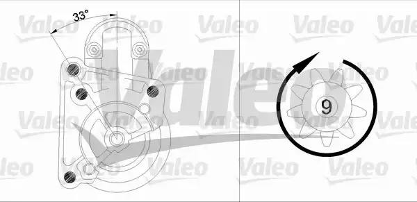 Стартер 436058 VALEO PHC