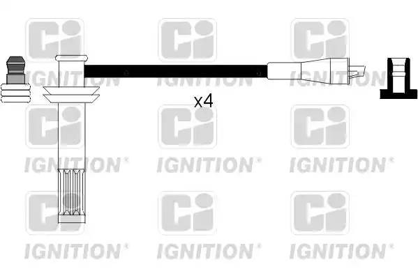 Ккомплект проводов зажигания XC822 QUINTON HAZELL