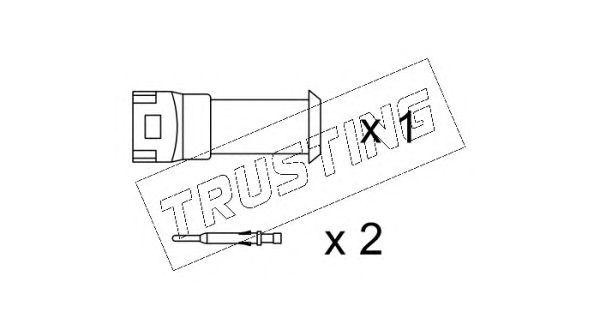 Сигнализатор, износ тормозных колодок SU077K TRUSTING