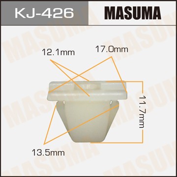 Клипса крепежная KJ426 MASUMA