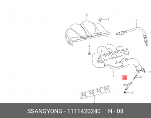 Деталь 1111420240 SSANG YONG