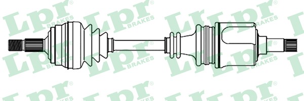 Приводной вал DS16120 LPR