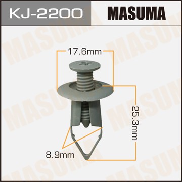 Клипса крепежная KJ2200 MASUMA